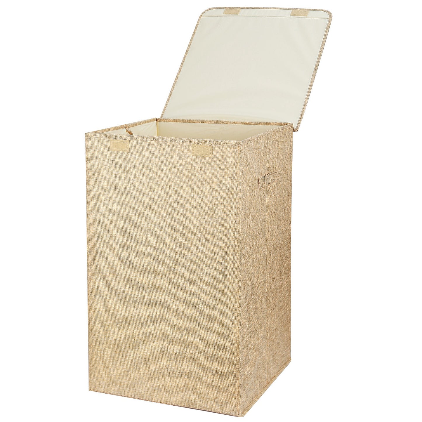 1Pc Foldable Laundry Hampers Washing Clothes Laundry Basket With Lid Handles Storage Organizer